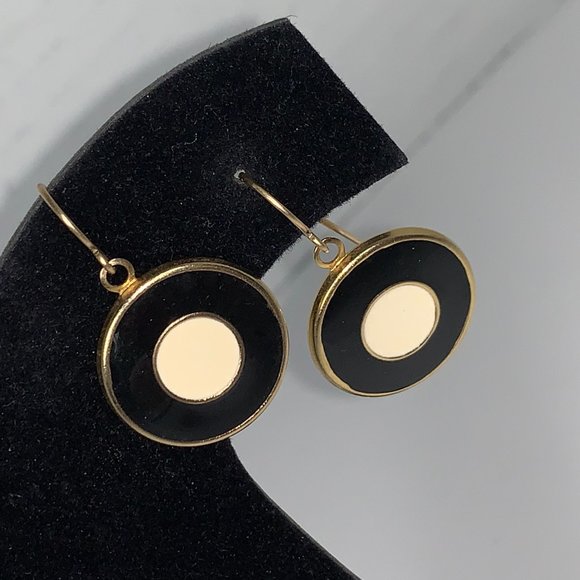 1/20 14Kt Gold Dangle Earrings - Picture 4 of 16